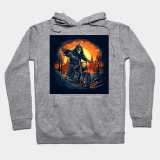 Epic Grim Reaper Motorcycle Hoodie